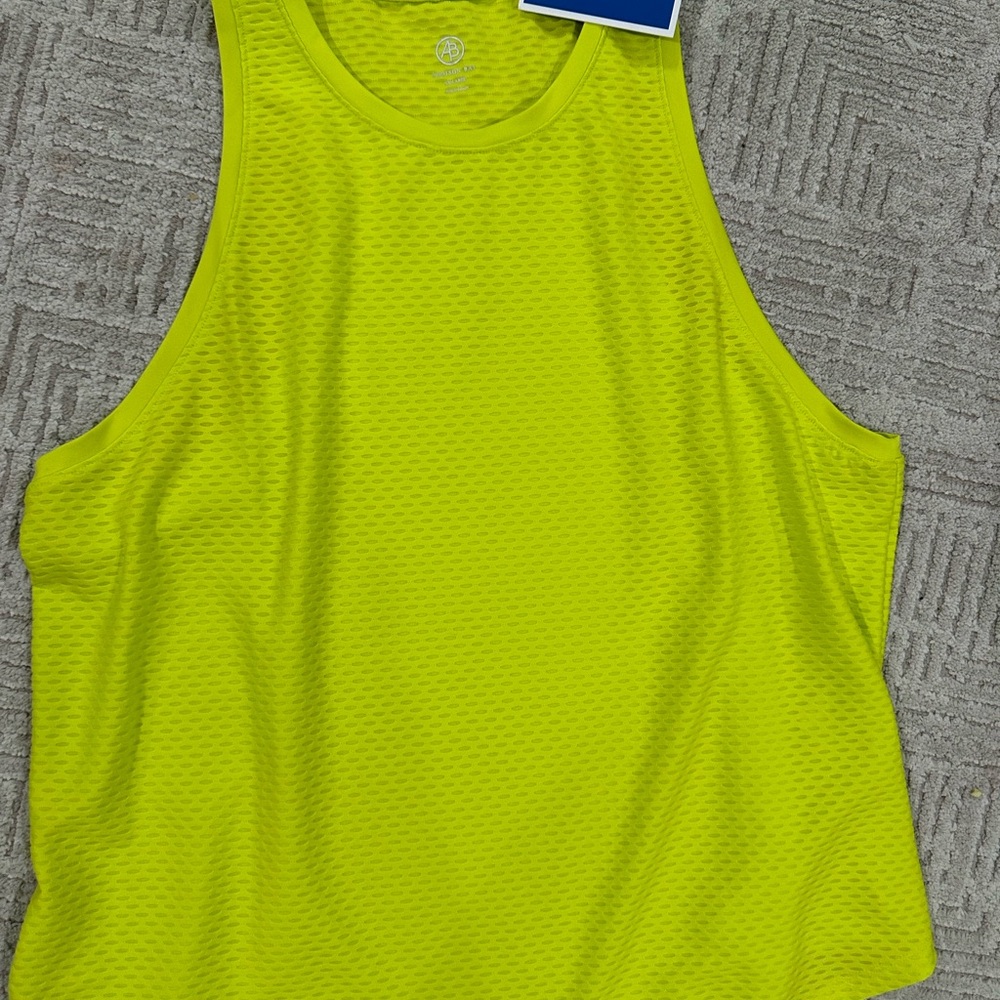 Addison Bay Neon Yellow Tank Top - Picture 2 of 10